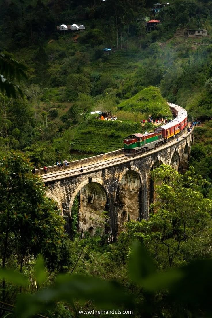 Railway through the hill country